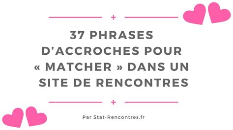 phrase pour site de rencontre|Phrase daccroche site de rencontre : comment se démarquer